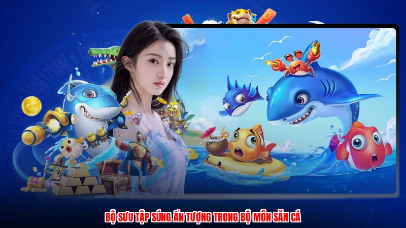 Bộ sưu tập súng ấn tượng trong bộ môn săn cá