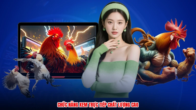 Chức năng xem trực tiếp chất lượng cao