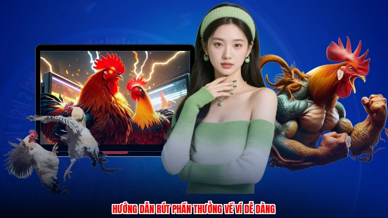 Hướng dẫn rút phần thưởng về ví dễ dàng