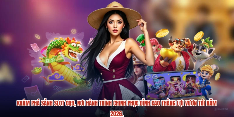 Khám phá Sảnh slot CQ9, nơi hành trình chinh phục đỉnh cao thắng lợi vươn tới năm 2026.