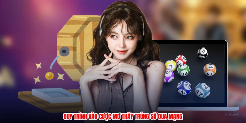 Quy trình vào cược mơ thấy trúng số qua mạng