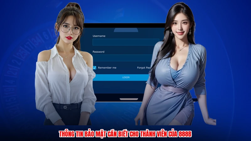 Thông tin bảo mật cần biết cho thành viên của 888B